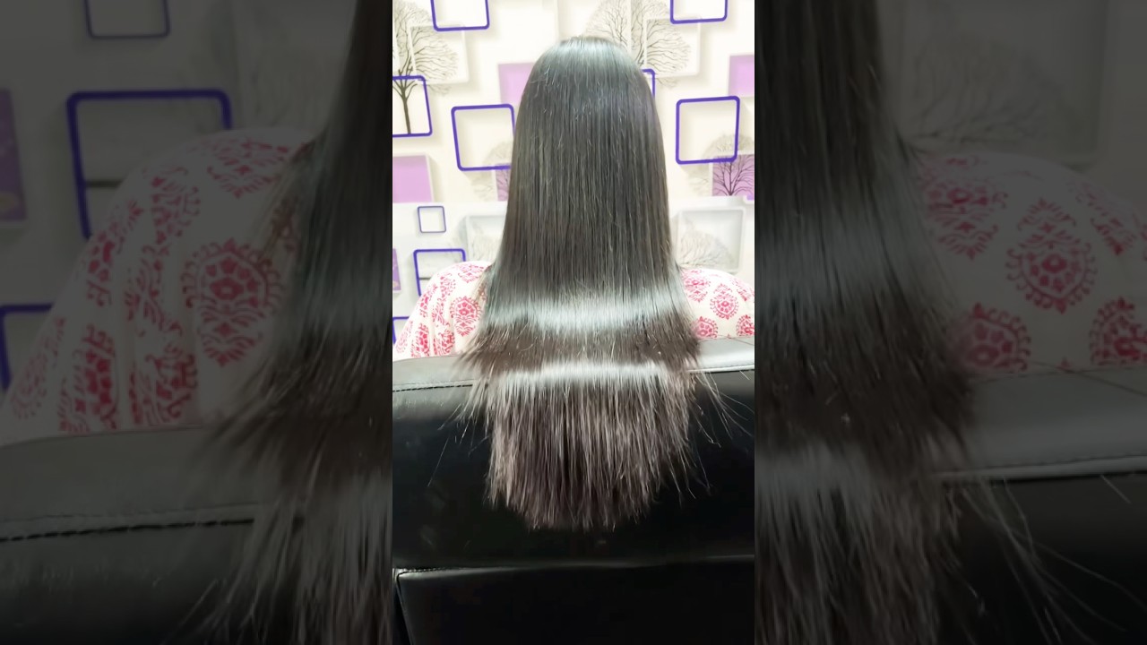 Hair smoothing..before & after        