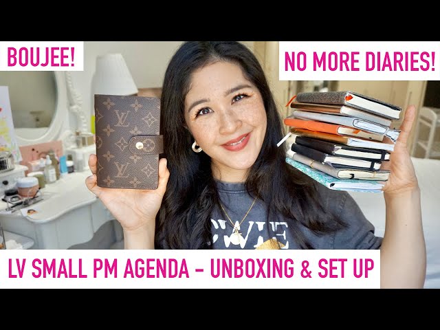 UNBOXING & FLIP-THROUGH  2024 Louis Vuitton Agenda Refill (Medium