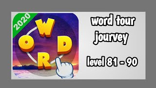 Word tour jourvey level 81- 90 answer screenshot 3