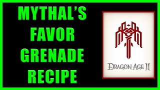 Dragon Age 2 - Formula: Mythal's Favor Location - 4K Ultra HD