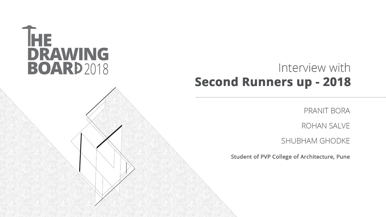 Congratulations to Second Runners Up - The Drawing Board - Mindspace Architects & Rohan Builders