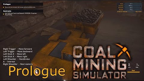 Coal Mining Simulator: Prologue /Early Access Gameplay/