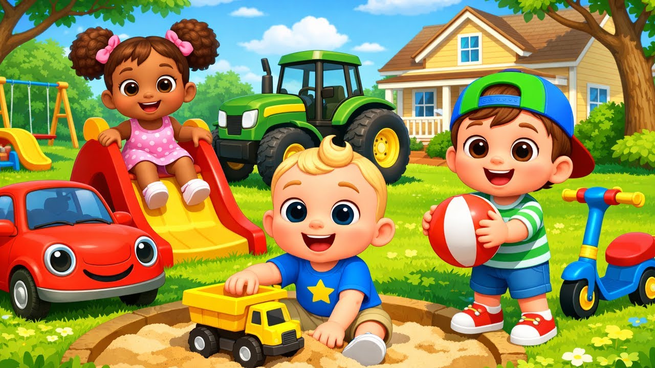 “Let’s Play Together! | Fun Nursery Rhyme for Kids”