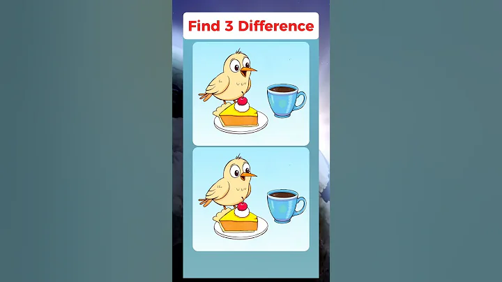 Test Your Brain & Eyes with This Puzzle! Find 3 Differences 🥸🔥 #findthedifference #quiz #iqtest