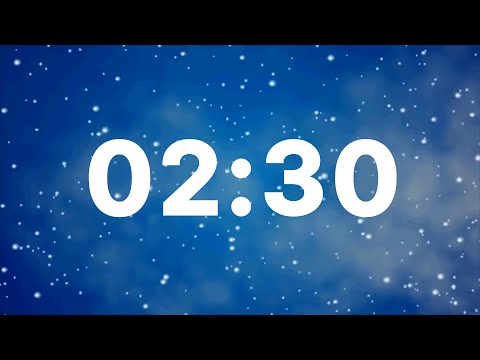 2 Minute 30 Second Timer with Music for Kids, Calm, Meditation, Nap, Sleepy, Peaceful
