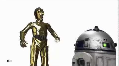 Star Wars Battlefront - Menu Scene (R2-D2 & C-3P0)