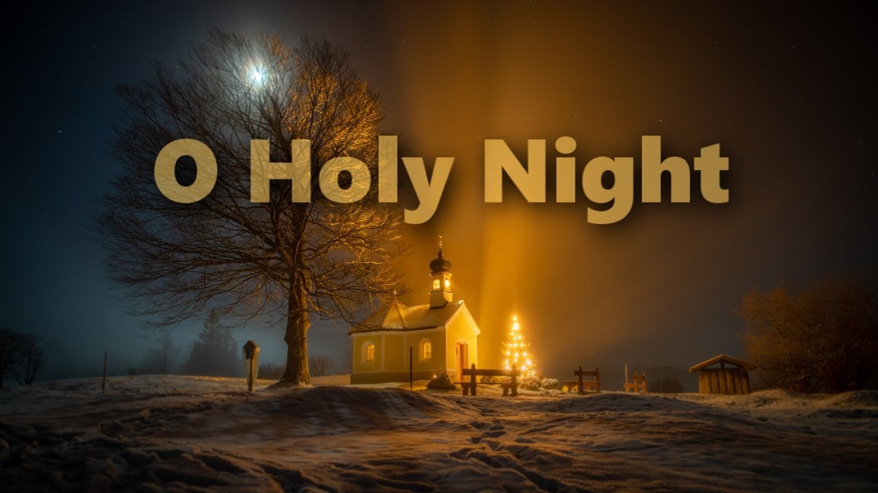 오 거룩한 밤 O Holy Night 4부합창 (영어가사+한글직역/번역) 크리스마스 [성탄특집] 찬송가 622장 캐롤송