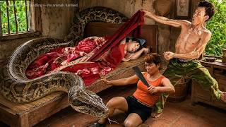 72 Hours No Escape: Giant Python Invades Rural Bedroom And Traps A Sleeping Girl!
