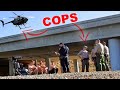 12 cops detained us for doing this...