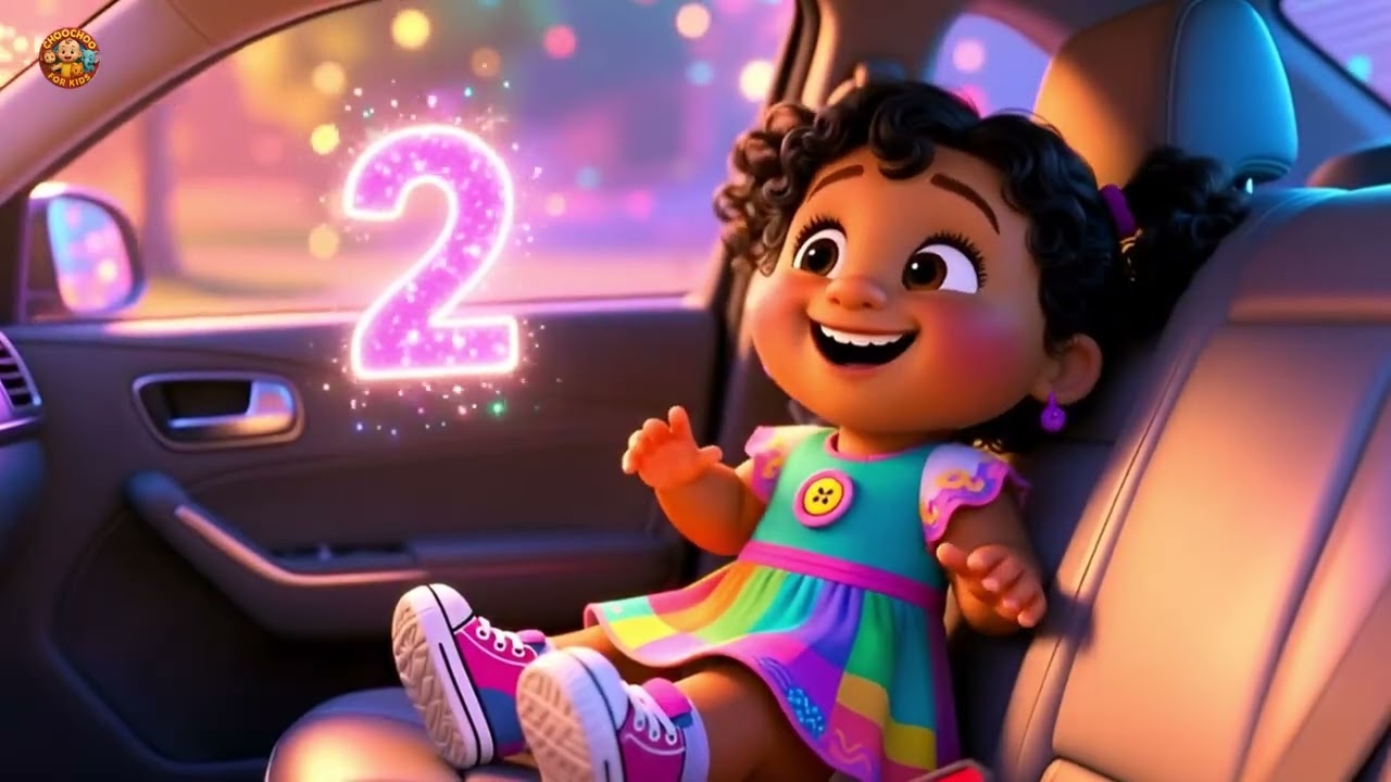 Jerry 123 CarGlowFun 🚗✨ | Fun Learning & Play for Kids | Toddler Adventure Video