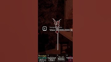 Sanguine Spire Rod #roblox #fisch