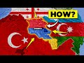 چگونه ارمنستان بین گرجستان آذربایجان و ترکیه دوام می آورد