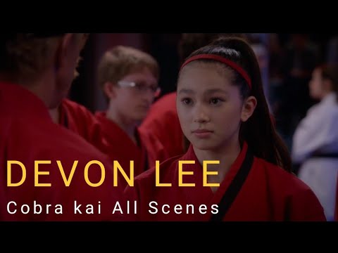 Cobra kai: Season 4 Devon Lee All Scenes MUST WATCH - YouTube