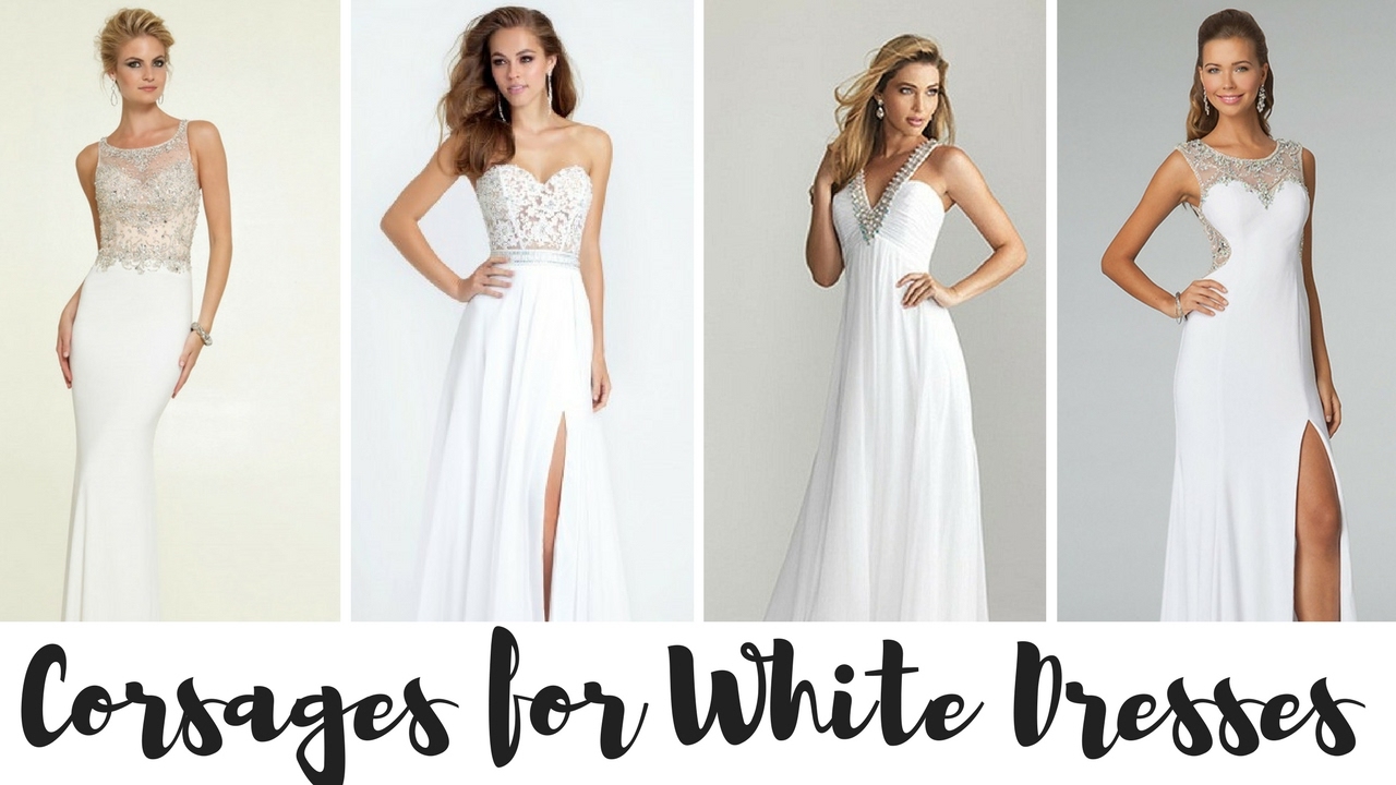 Corsage for White Dress Corsages in Whites to Match 2017 YouTube