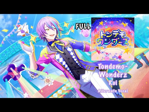FULL VER Tondemo Wonderz トンデモワンダーズ Rui Kamishiro 神代 類 Alternate Vocal 