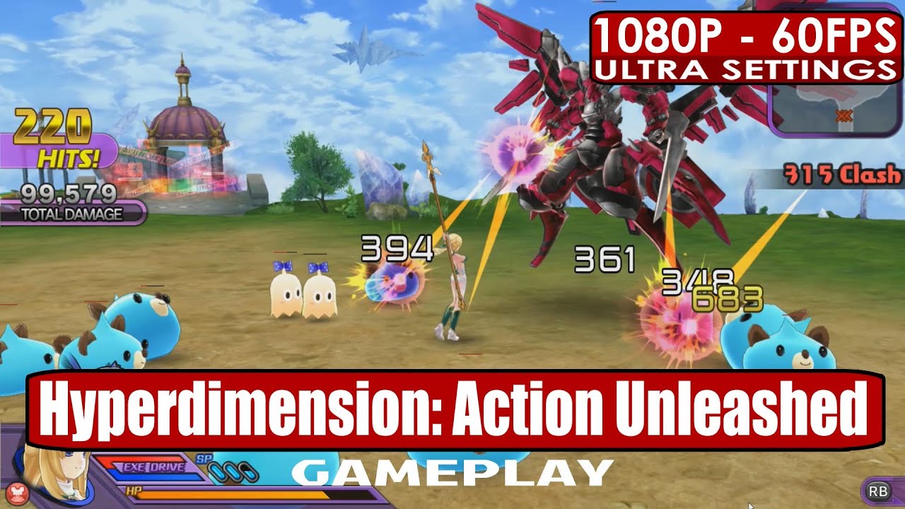 Hyperdimension Neptunia U Action Unleashed gameplay PC HD [1080p/60fps ...