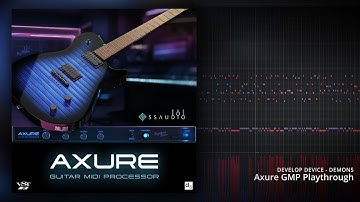 Unleashing Demons: Epic AXURE Guitar MIDI Processor Playthrough!