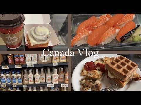 【VLOG】#6 体重増量中の留学生のvlog🍔//I’m getting fatter by the day//