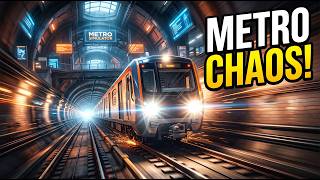 I Drove a Metro Train for the First Time… 🚇 | Metro Simulator Gameplay screenshot 4