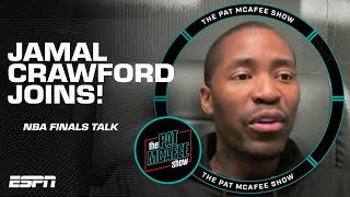 Jamal Crawford's Finals predictions, Kyrie & Luka's confidence + Celtics' break 🏀 | Pat McAfee Show