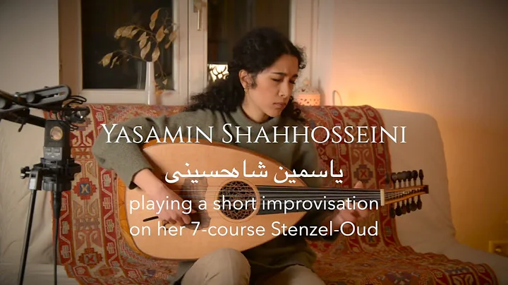 Yasamin Shahhosseini playing her new 7-course Sten...