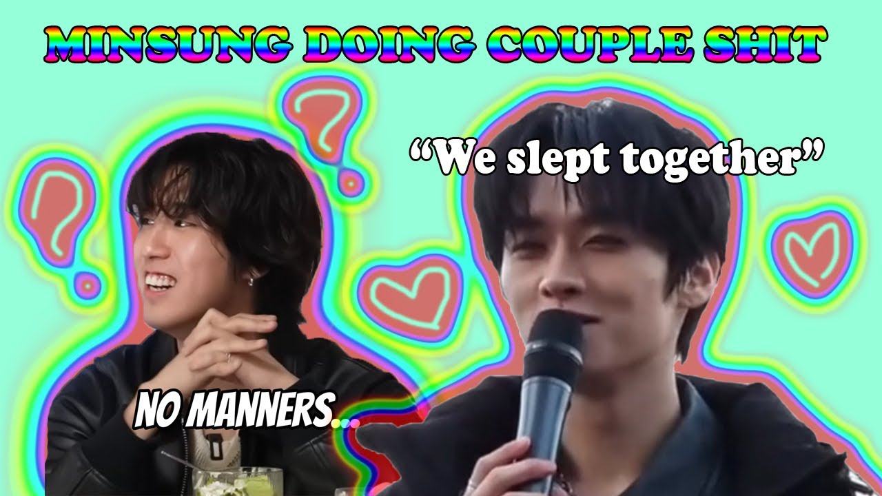 🏳️‍🌈 MINSUNG DOING MARRIED COUPLE THINGS [Dispatch seriously where are you?...]