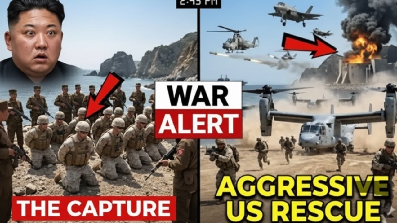 2:45 PM - North Korea Tried to Execute 14 U.S. Marines — 22 Minutes Later Pyongyang Shocked.