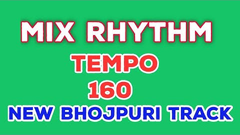 Fast DJ patternMix Rhythm Loop || tempo 160 || New Bhojpuri Track || Bhojpuri Loops Tabla Dholak ||