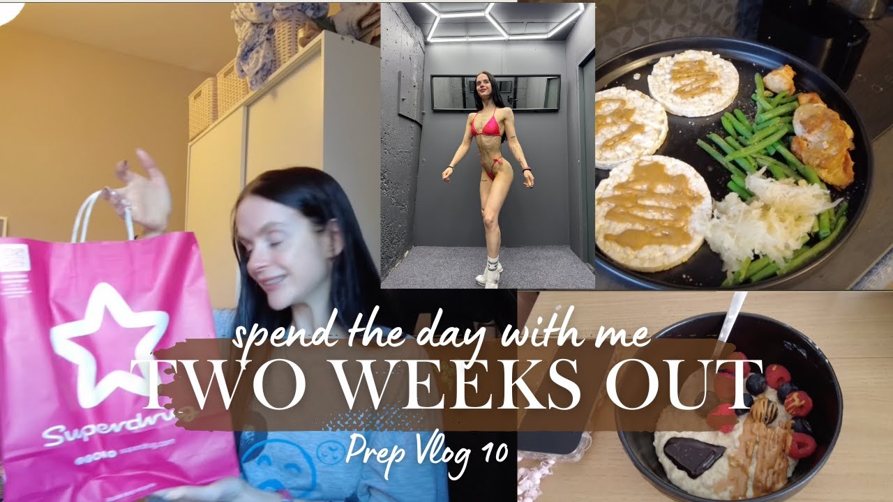 Two Weeks Out DAY IN THE LIFE 2 WEEKS OUT | Bikini Prep Vlog 10 - YouTube