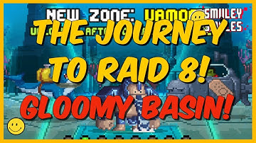 Bit Heroes Journey to Raid 8 ! Zone 10 Flag 5 ! Gloomy Basin !
