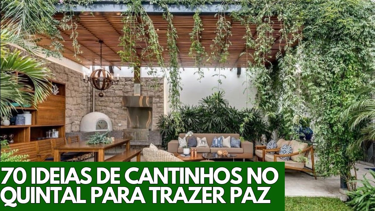 1 CANTINHO. 5 ELEMENTOS. E VOCÊ NUNCA MAIS VAI QUERER SAIR DE CASA!