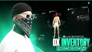 FiveM Ox Inventory Redesign | Clothing UI, Customizable Design | [ESX, QBCORE, QBOX] | Lux Scripts
