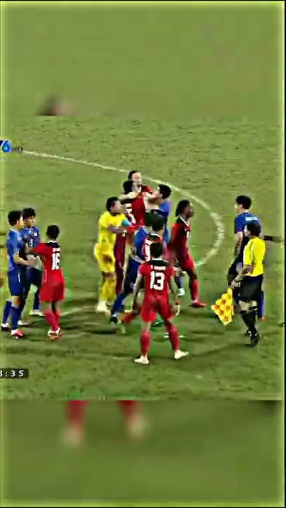 JEDAG JEDUG TIMNAS INDONESIA🔥,LAGI BERANTEM DENGAN PEMAIN THAILAND 🤯