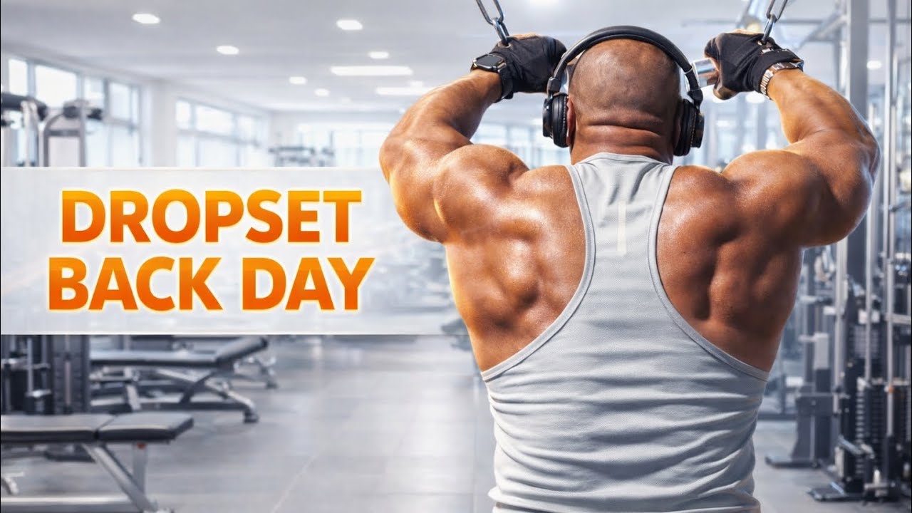 🔥 DROPSET BACK DAY 🔥