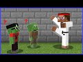 FAKİR ZOMBİ VE ZENGİN ZOMBİ KARATE ÖĞRENDİ! 😱 - Minecraft