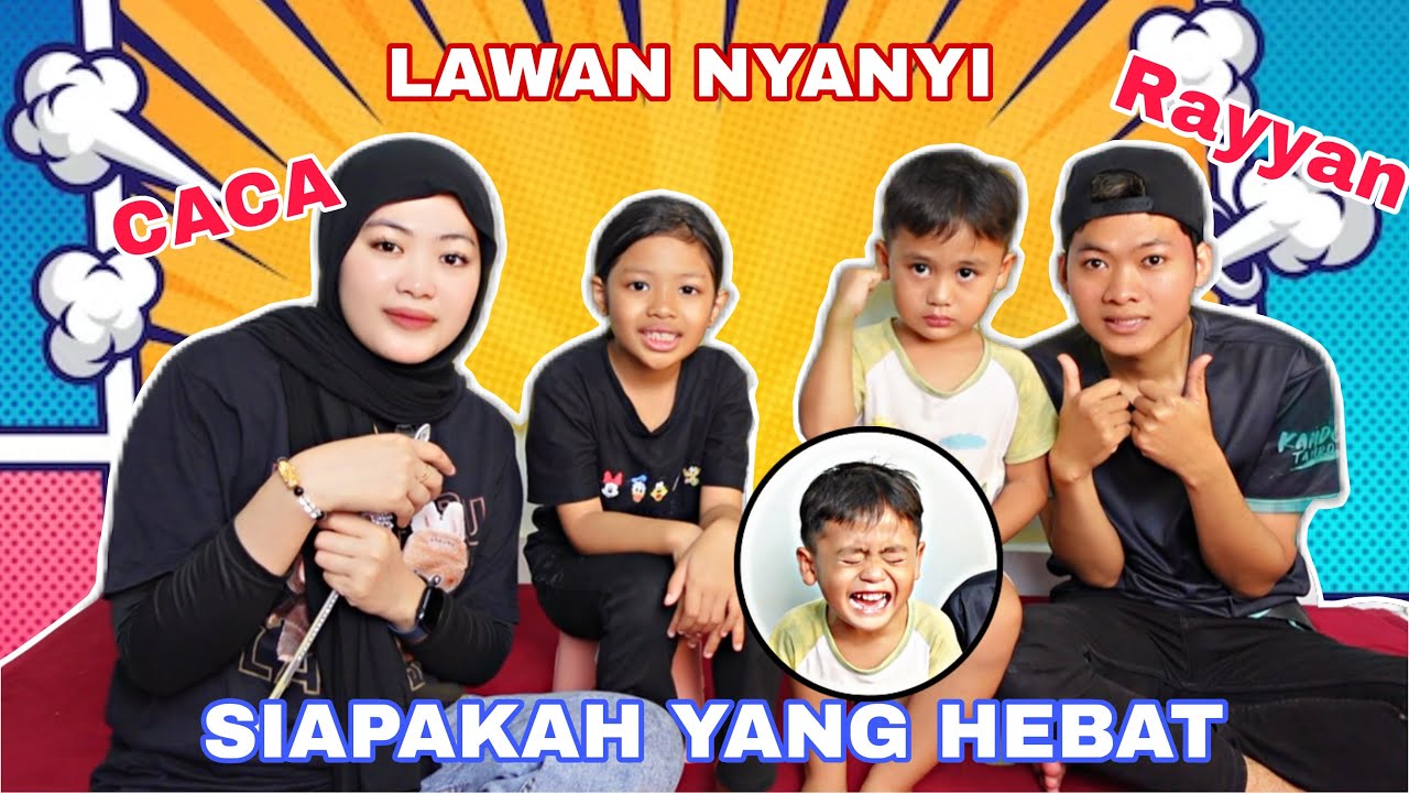 HELP❗️ALAMAK BEREBUT PULAK NAK NYANYI RAYYAN MERAJUK😱‼️