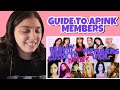 REALLY USELESS (NO) GUIDE TO APINK (MEMBERS VER) | REACTION