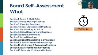 Board Self-Assessment Tool