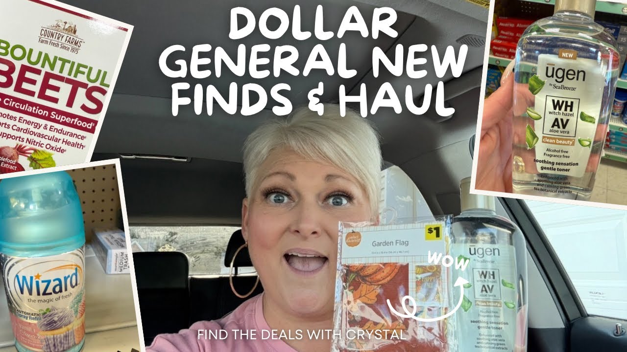 DOLLAR GENERAL SHOP WITH ME AND CAR HAUL.. FANTASTIC $1 FINDS