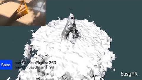 EasyAR real time 3D reconstruction  | AR Cloud-AR Map