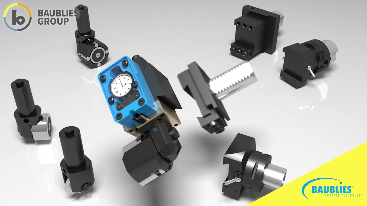 Baublies AG, Einrollenwerkzeug modular, Modular single-roller burnishing tool system