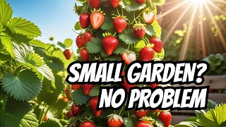 DIY Strawberry Tower The Perfect Solution for Small Gardens