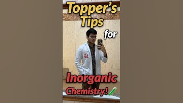 Inorganic chemistry ke liye 3 hacks!?😳🧪 #neet #neet2026 #mbbs #chemistry #motivation #trending