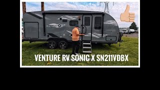 Venture RV Sonic X SN211VDBX at ClickIt RV Spokane Washington  #venturerv #rv
