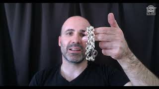 Designer Silver Chain Bracelet: Walk through. Mens & Womens biker / rebel jewelry | LUGDUN ARTISANS