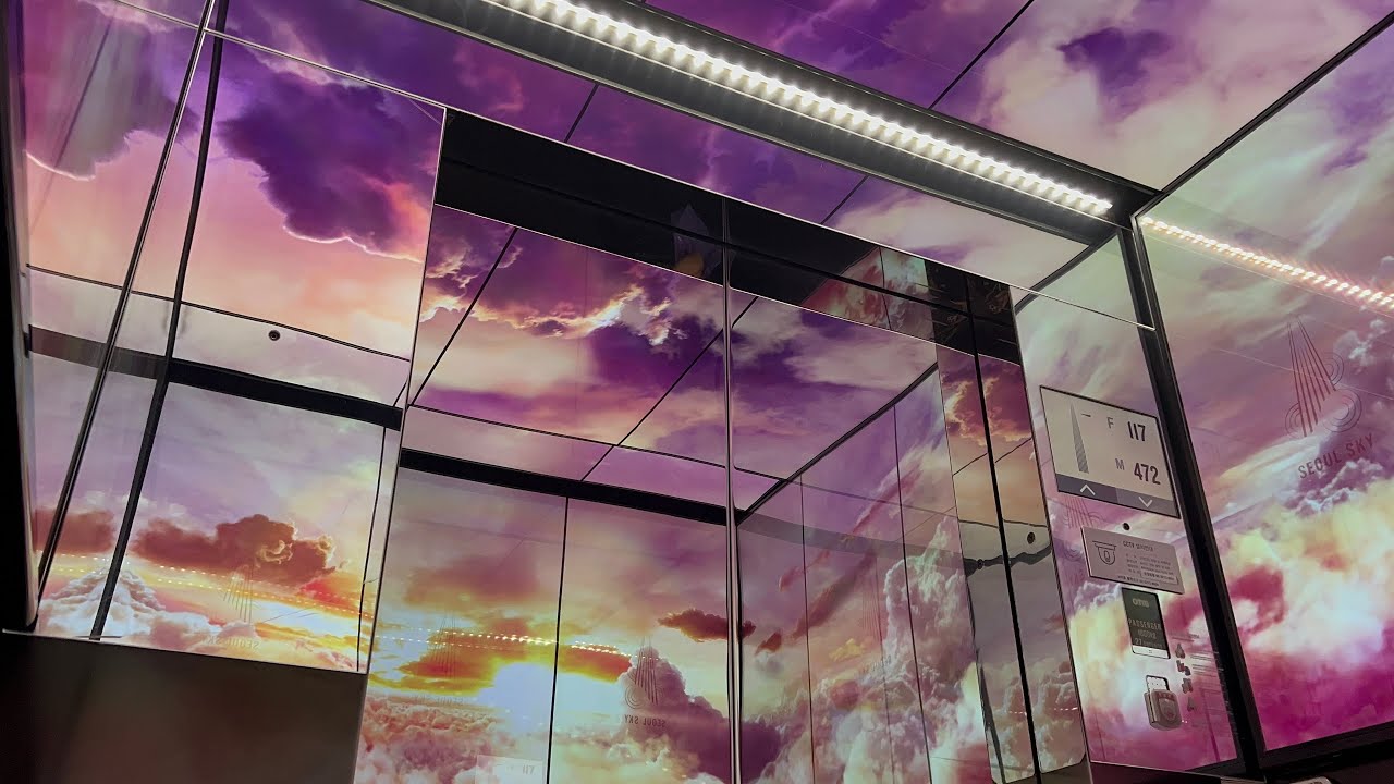 600m/min, 120층! | 서울 송파구 잠실동 롯데월드타워 서울스카이 오티스엘리베이터 탑사기 | V3 | JXEL