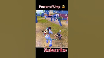 POWER OF UMP GUN pubg mobile #bgmi #pubgmobile #shortvideo