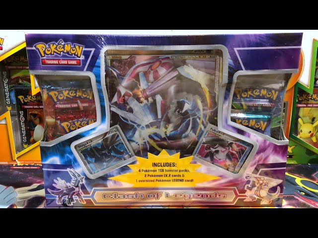 pokemon cards dialga and palkia legend ULTRA RARE Palkia & Dialga