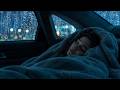 Heavy Rain & Thunder on Car Sounds for Perfect Sleep - Epic Rainforest Thunderstorm All Night Long