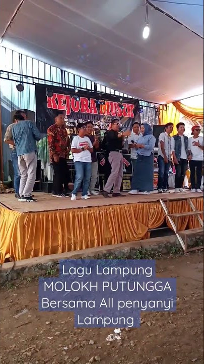 Lagu Lampung molokh putungga || Bersama All penyanyi Dangdut Lampung || panggung Hiburan KEJORA